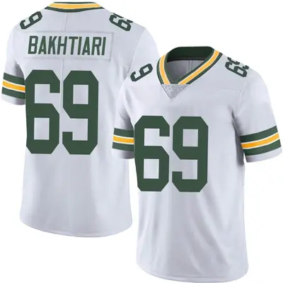 Youth Limited David Bakhtiari Green Bay Packers White Vapor Untouchable Jersey