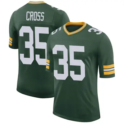 Youth Limited De'Vante Cross Green Bay Packers Green Classic Jersey