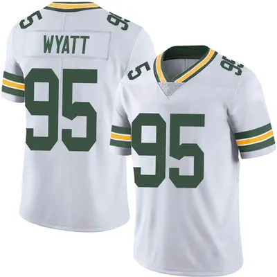 Youth Limited Devonte Wyatt Green Bay Packers White Vapor Untouchable Jersey