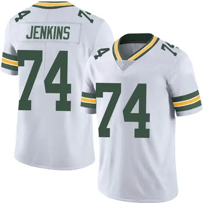 Youth Limited Elgton Jenkins Green Bay Packers White Vapor Untouchable Jersey