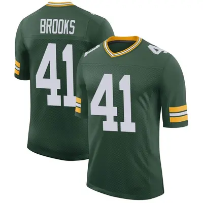 Youth Limited Ellis Brooks Green Bay Packers Green Classic Jersey