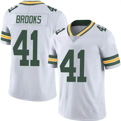 Youth Limited Ellis Brooks Green Bay Packers White Vapor Untouchable Jersey