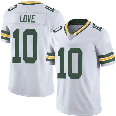Youth Limited Jordan Love Green Bay Packers White Vapor Untouchable Jersey