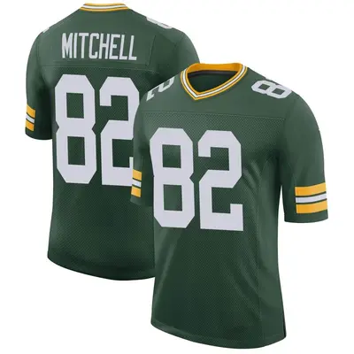 Youth Limited Osirus Mitchell Green Bay Packers Green Classic Jersey