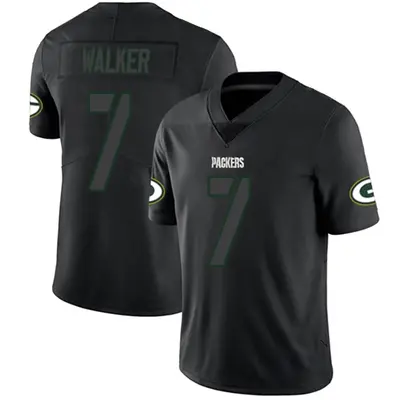 Youth Limited Quay Walker Green Bay Packers Black Impact Jersey
