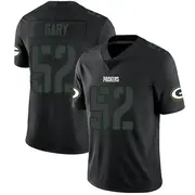 Youth Limited Rashan Gary Green Bay Packers Black Impact Jersey