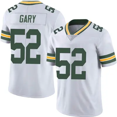 Youth Limited Rashan Gary Green Bay Packers White Vapor Untouchable Jersey
