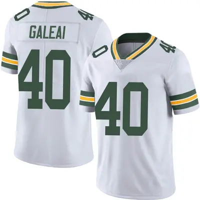 Youth Limited Tipa Galeai Green Bay Packers White Vapor Untouchable Jersey
